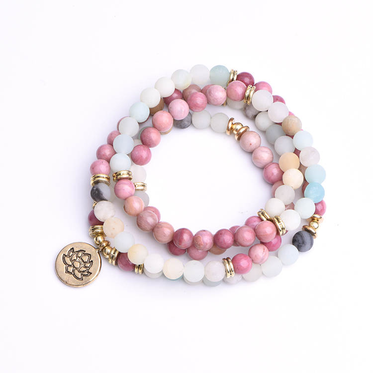 GOLDEN LOTUS - Mala Armband