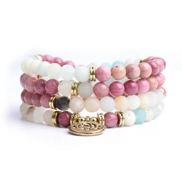 GOLDEN LOTUS - Mala Armband
