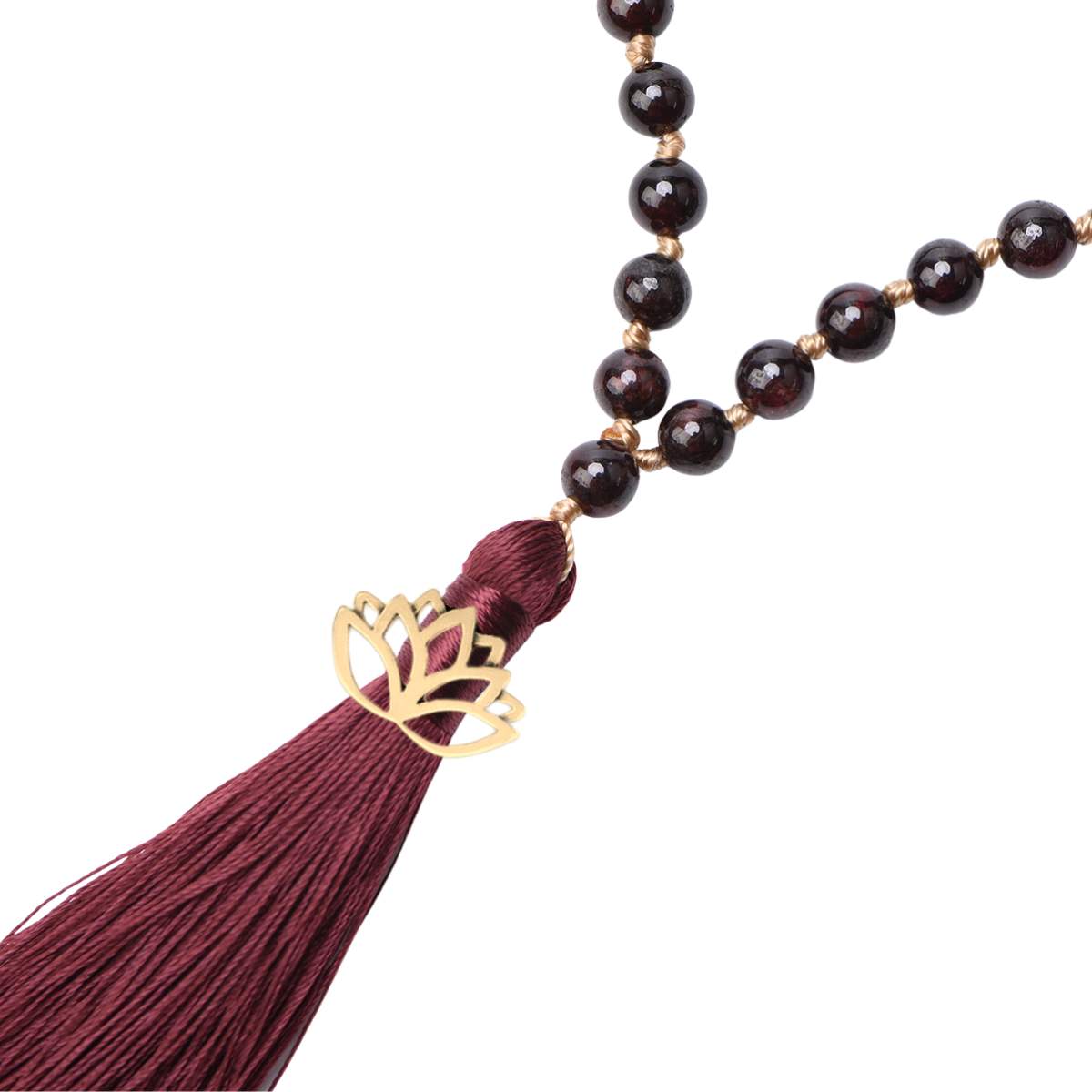 INNER SUN - Mala Kette aus Citrin, Granat & Achat