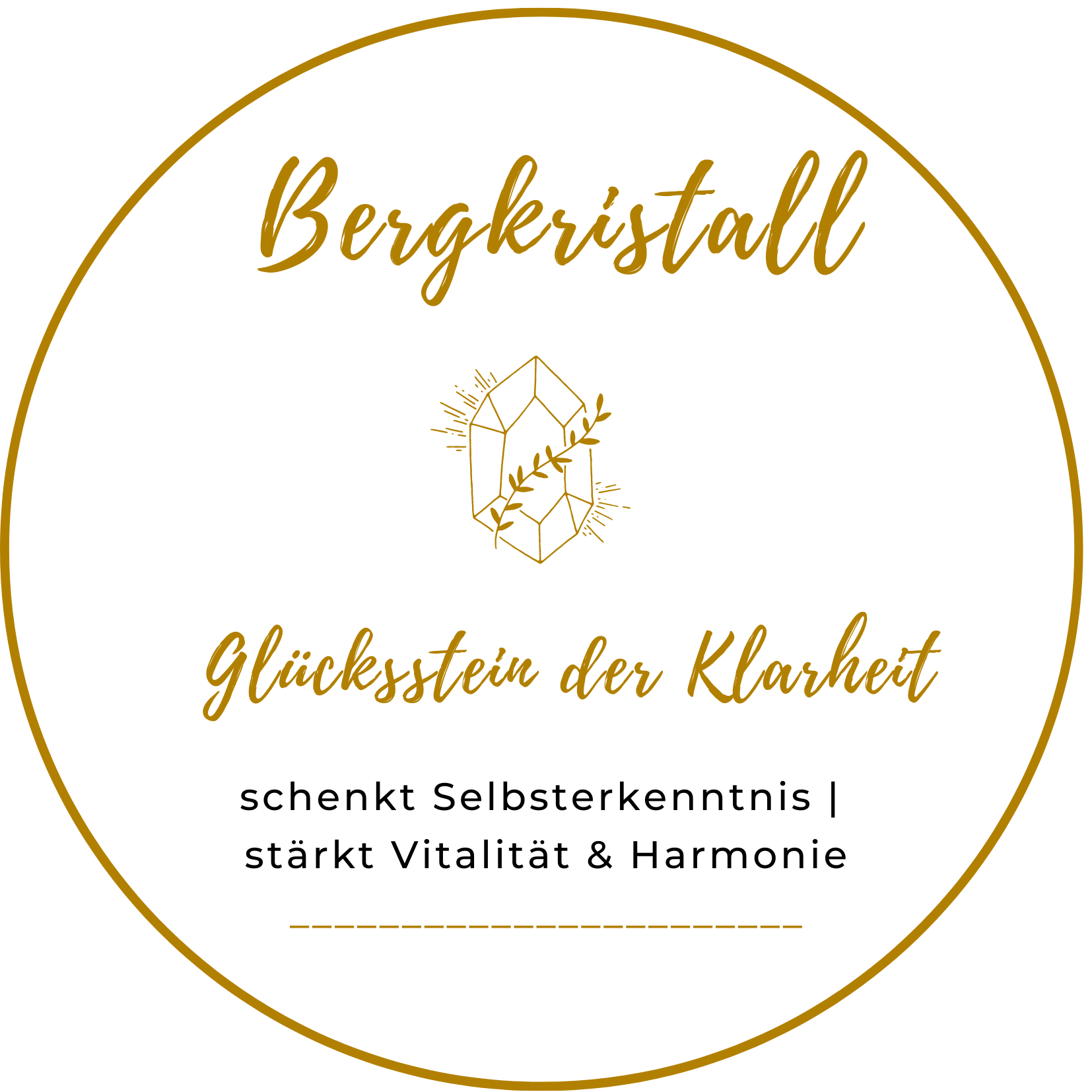 BEAUTIFUL - Bergkristall Mala Kette