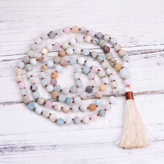 HAPPINESS - Amazonit Mala Kette &