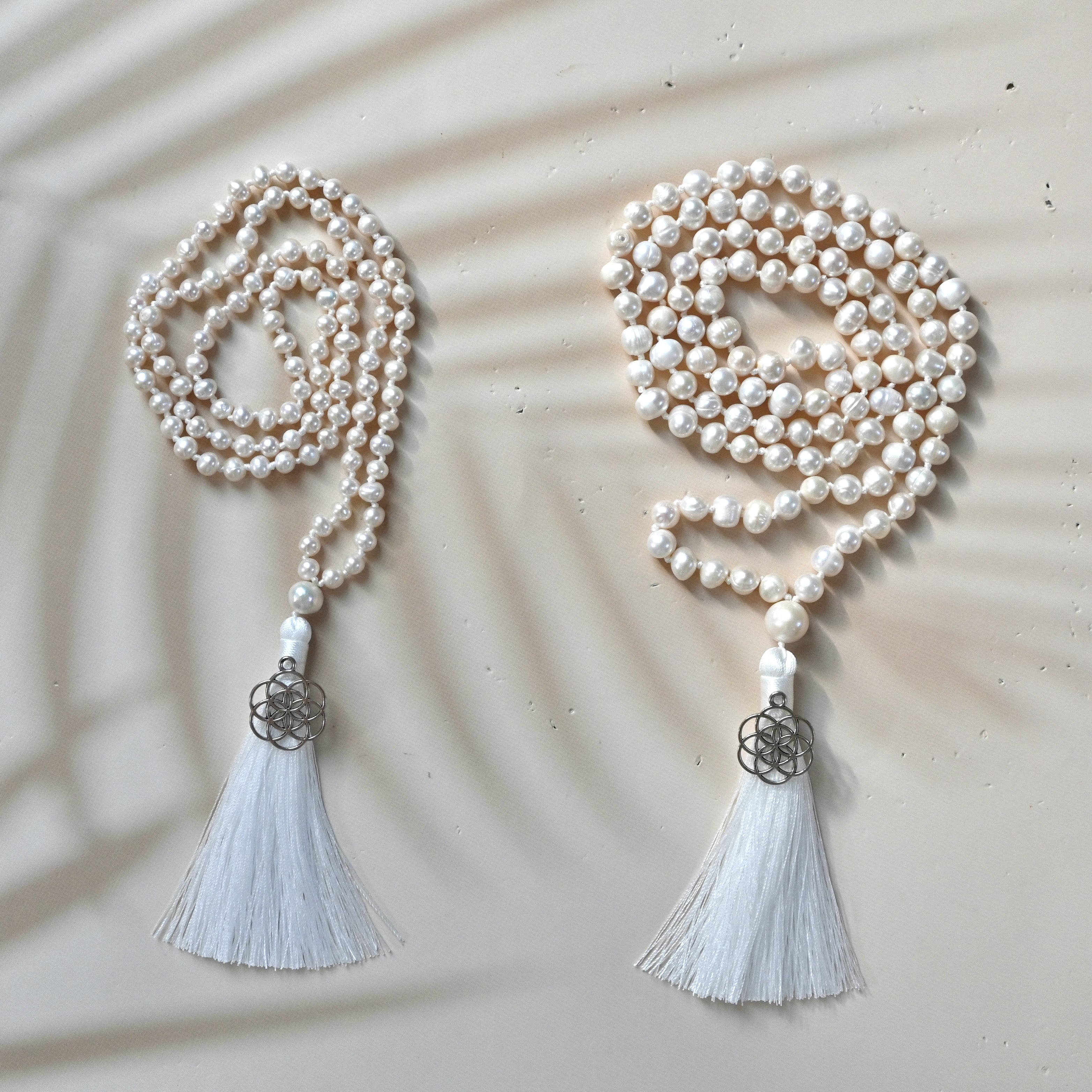 PERLEN LIEBE - Süßwasser Perlen Mala